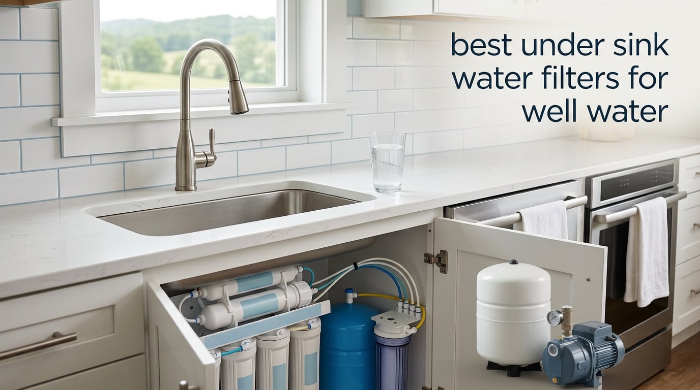 best under sink water filters for well water