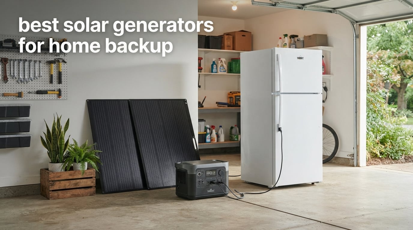 best solar generators for home backup