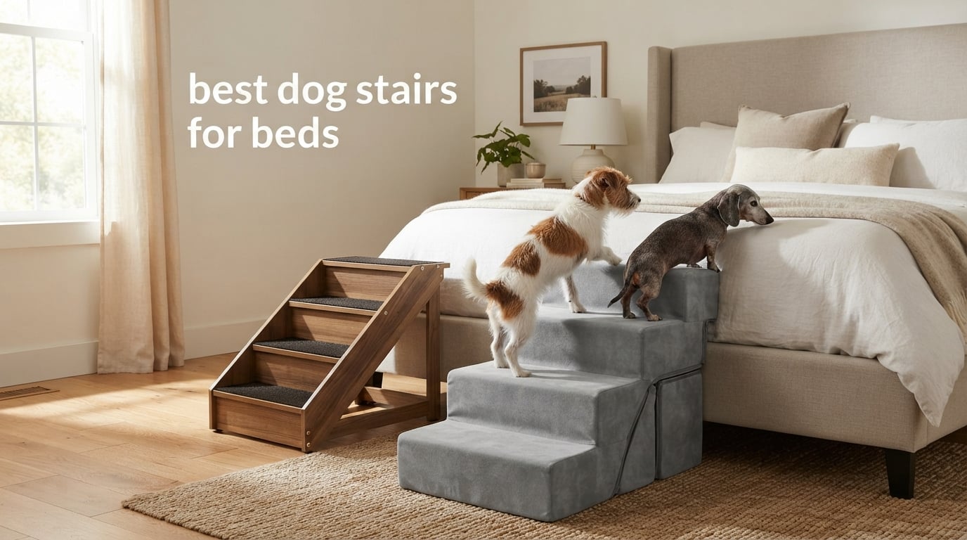 best dog stairs for beds