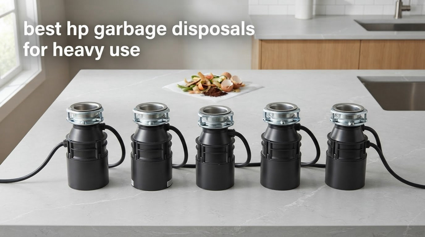 best 1 hp garbage disposals for heavy use