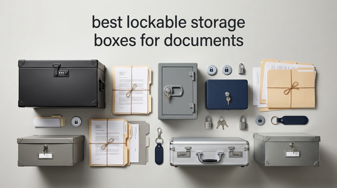 best lockable storage boxes for documents