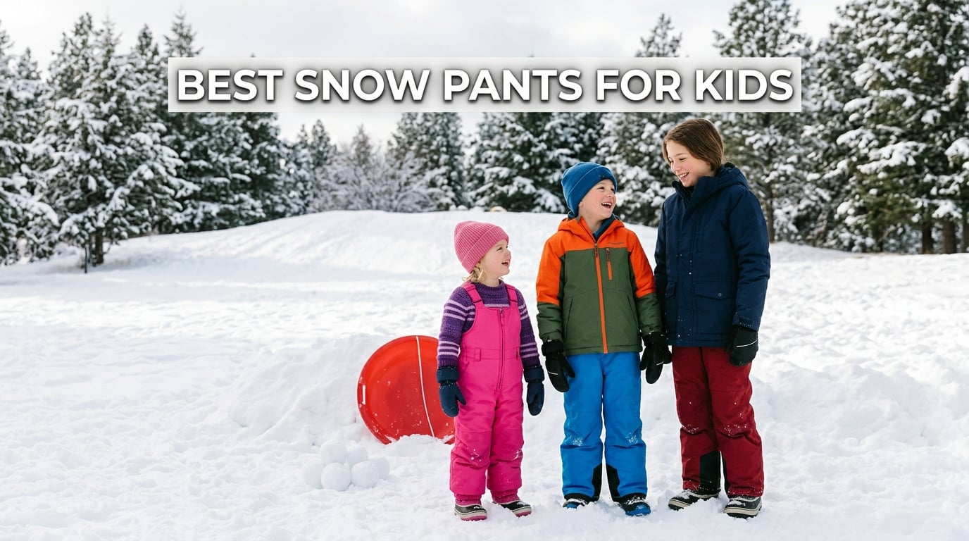 best snow pants for kids