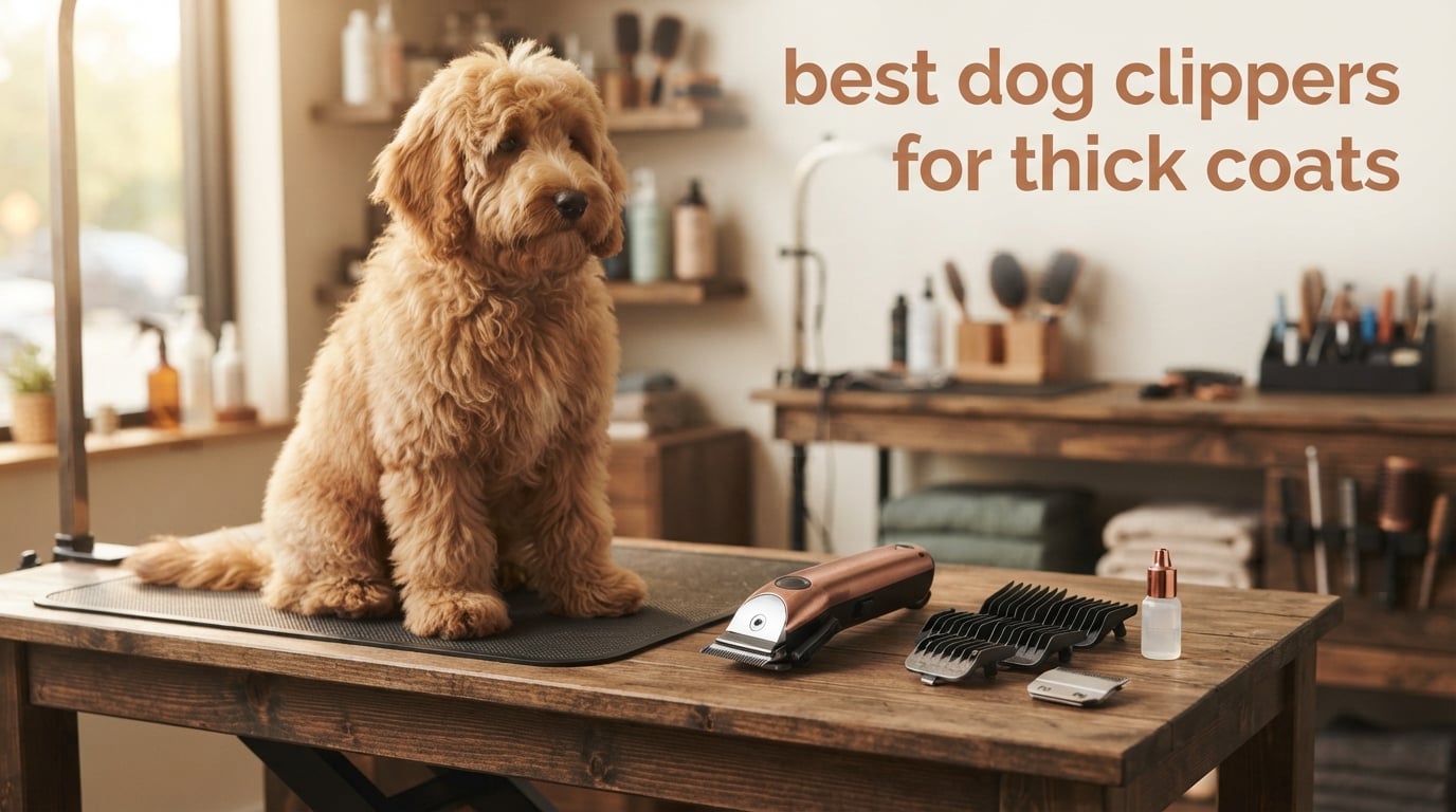 best dog clippers for thick coats