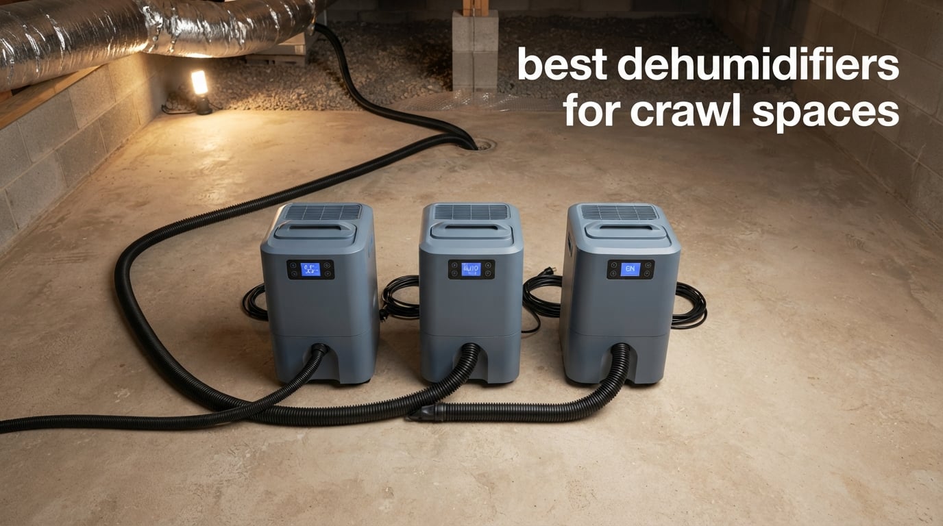 best dehumidifiers for crawl spaces