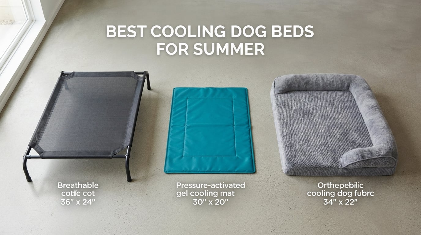 best cooling dog beds for summer