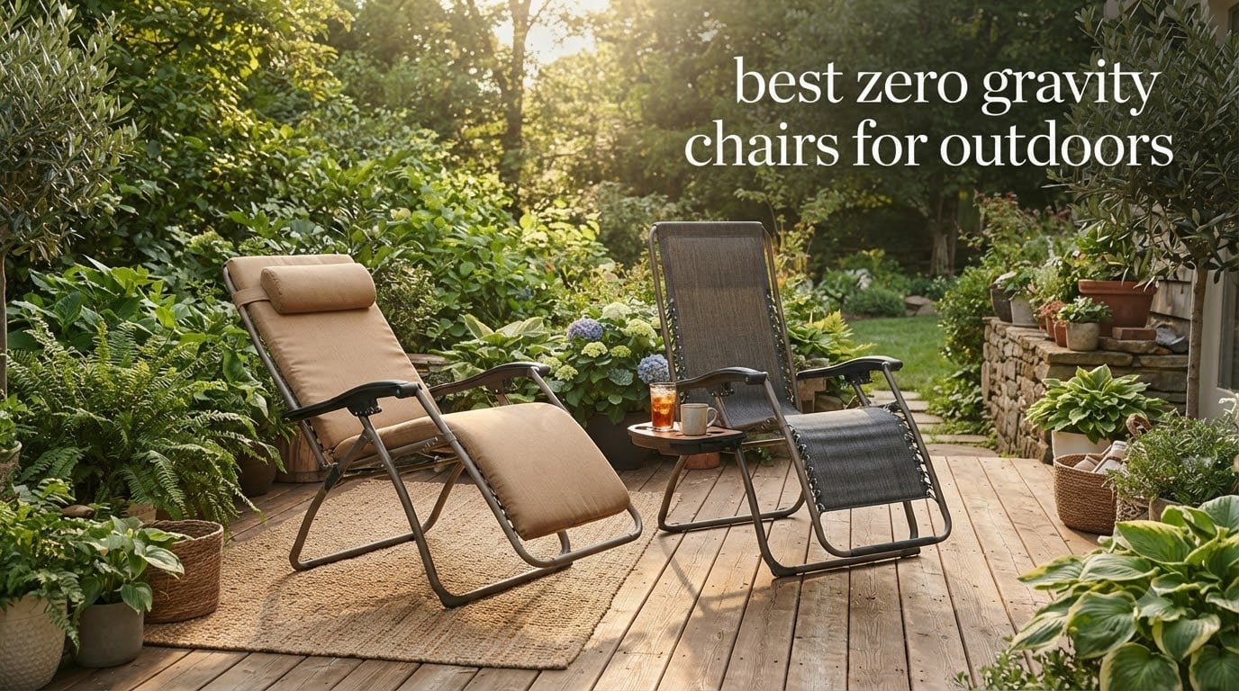 best zero gravity chairs for outdoors