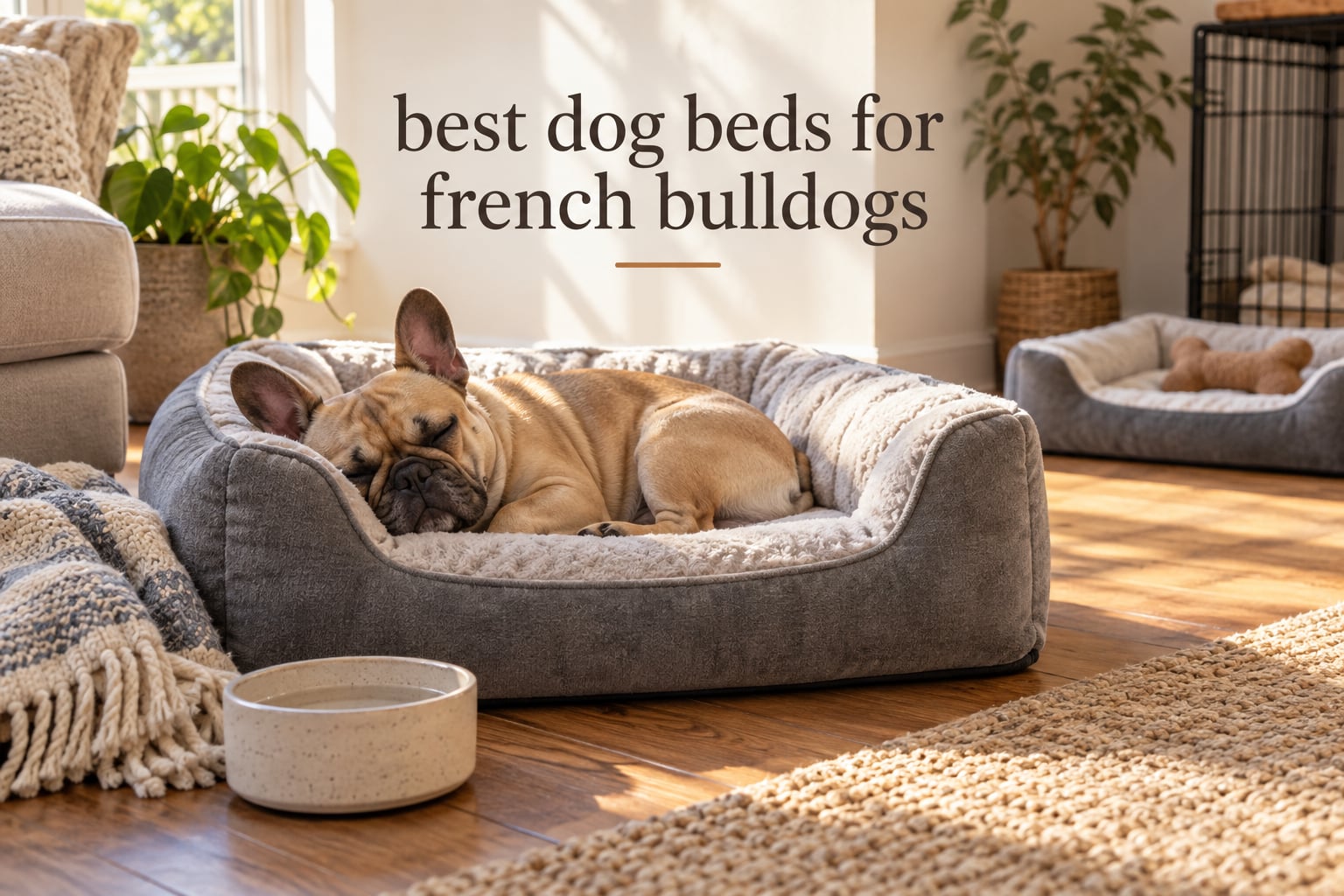 best dog beds for french bulldogs