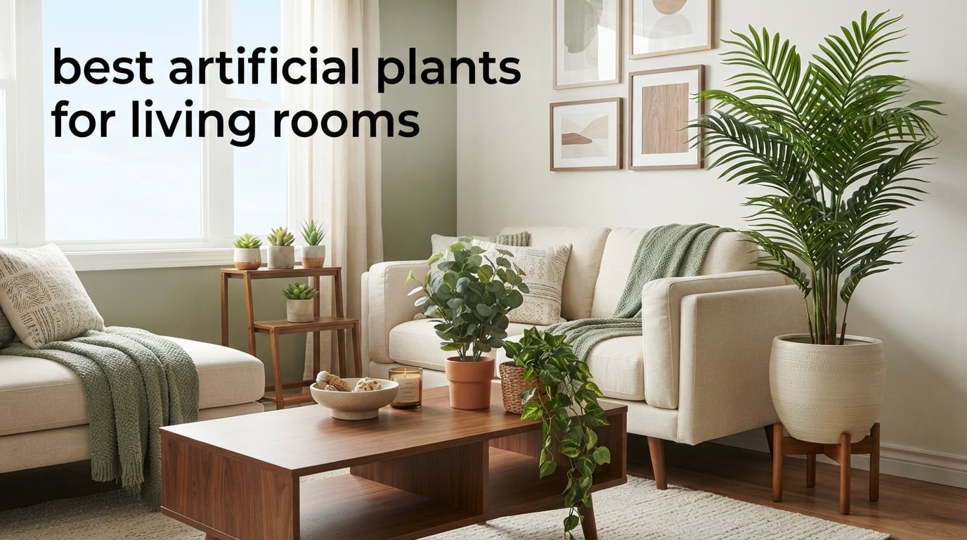 best artificial plants for living rooms