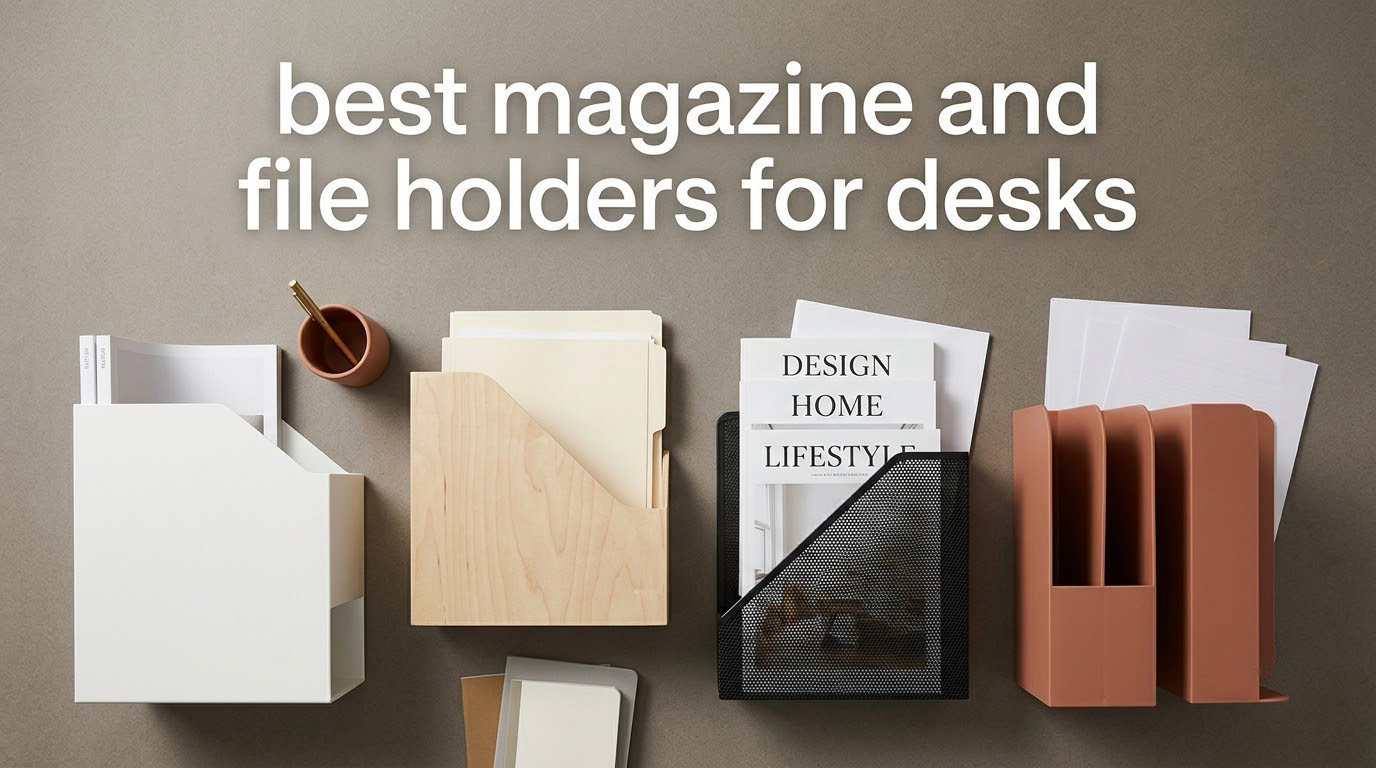 best magazine and file holders for desks