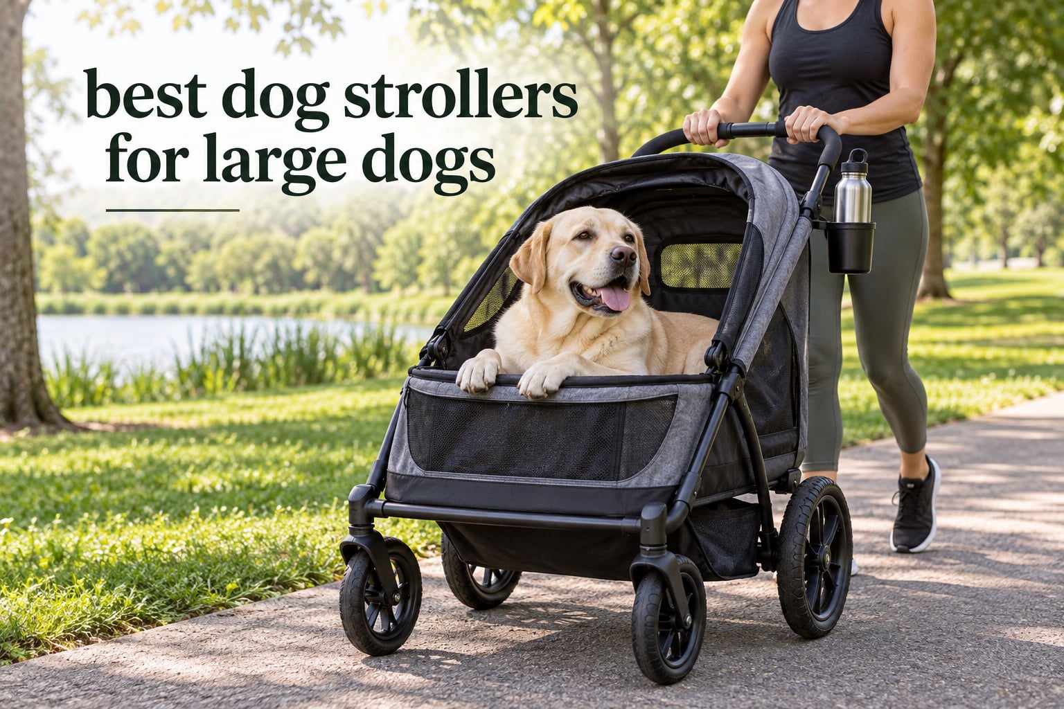 best dog strollers for large dogs