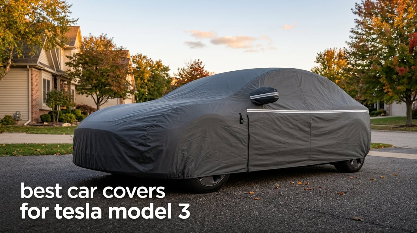 best car covers for tesla model 3