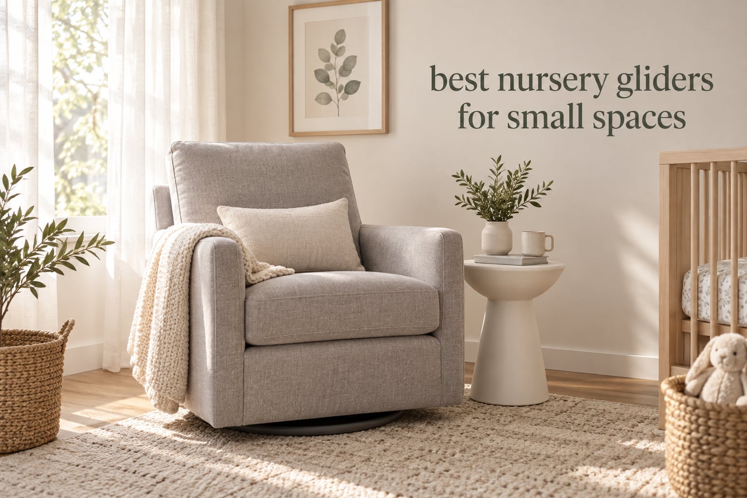 best nursery gliders for small spaces