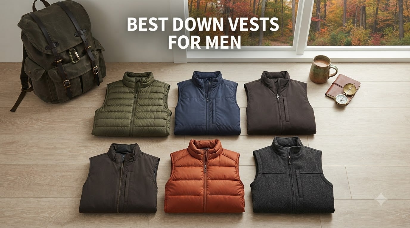 best down vests for men