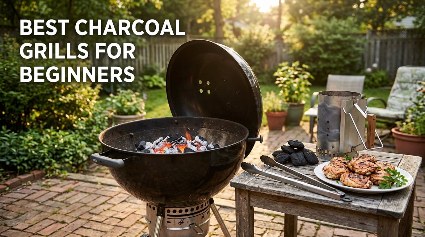 best charcoal grills for beginners