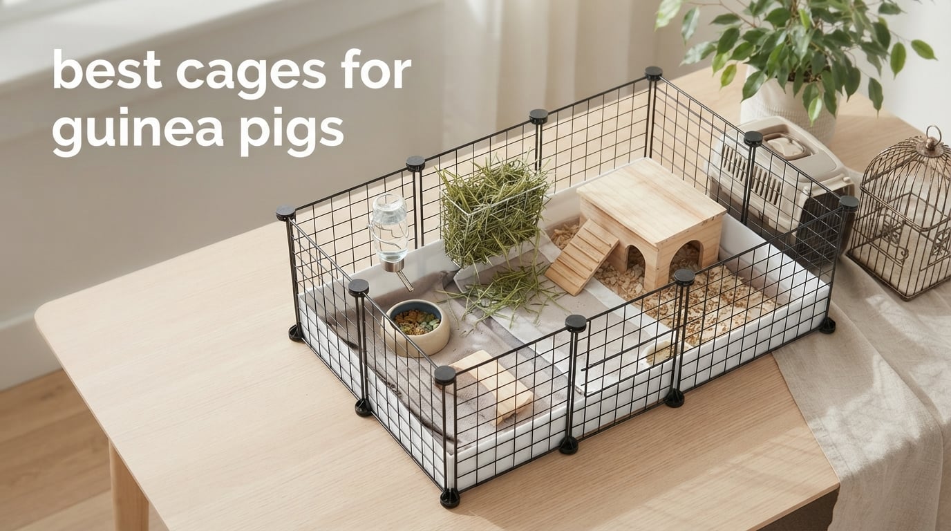 best cages for guinea pigs