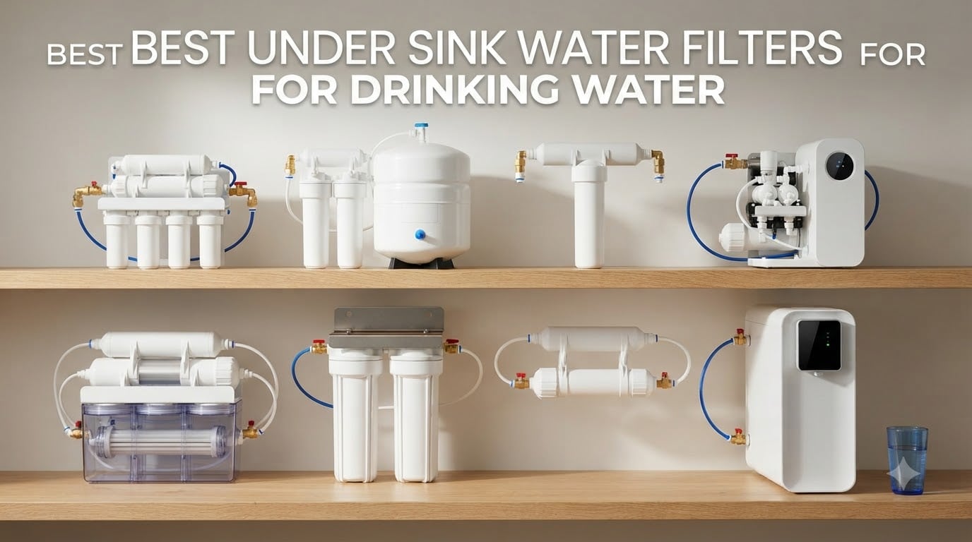 best under sink water filters for drinking water