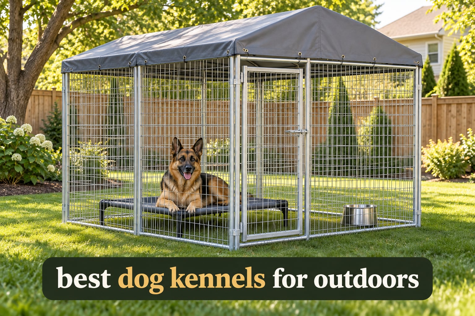 best dog kennels for outdoors