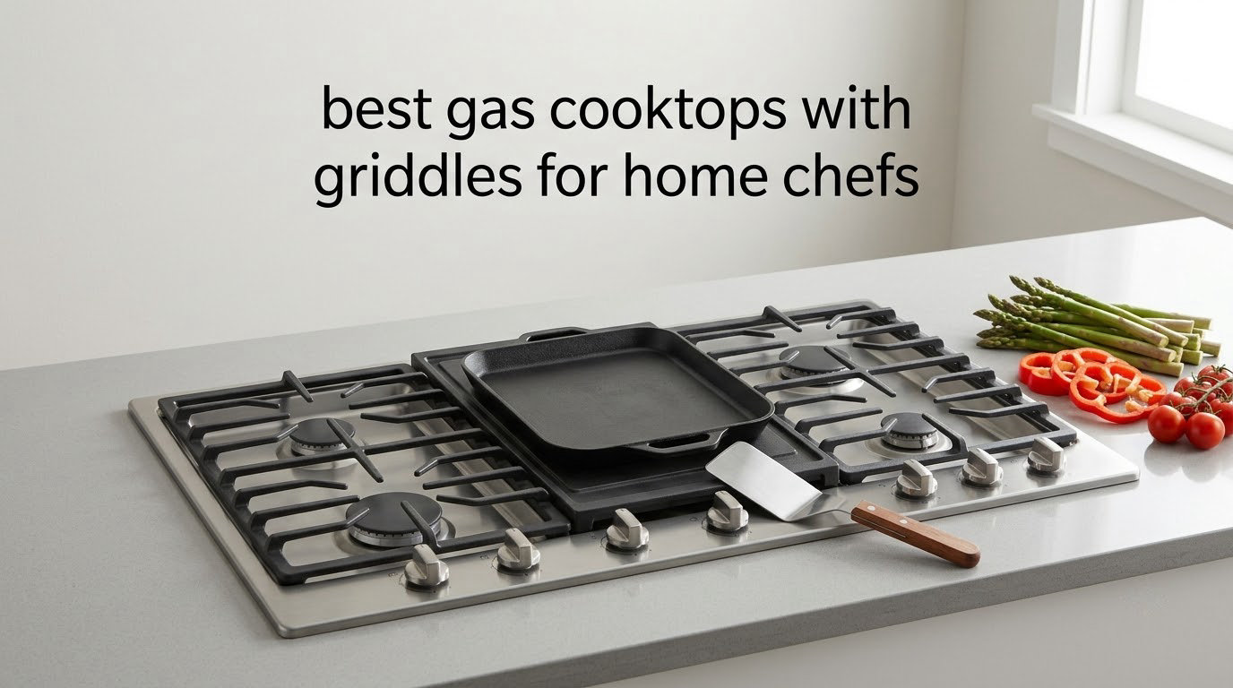 best gas cooktops with griddles for home chefs