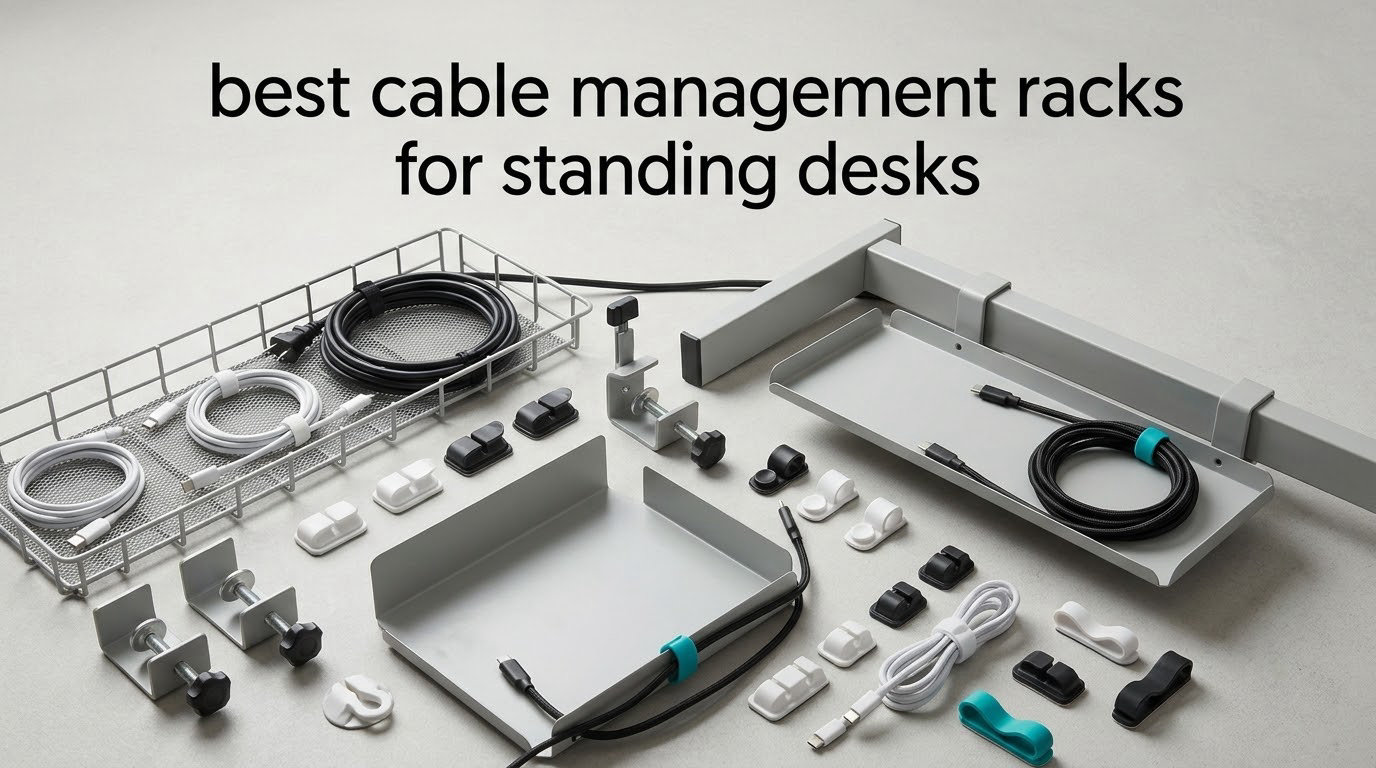 best cable management racks for standing desks