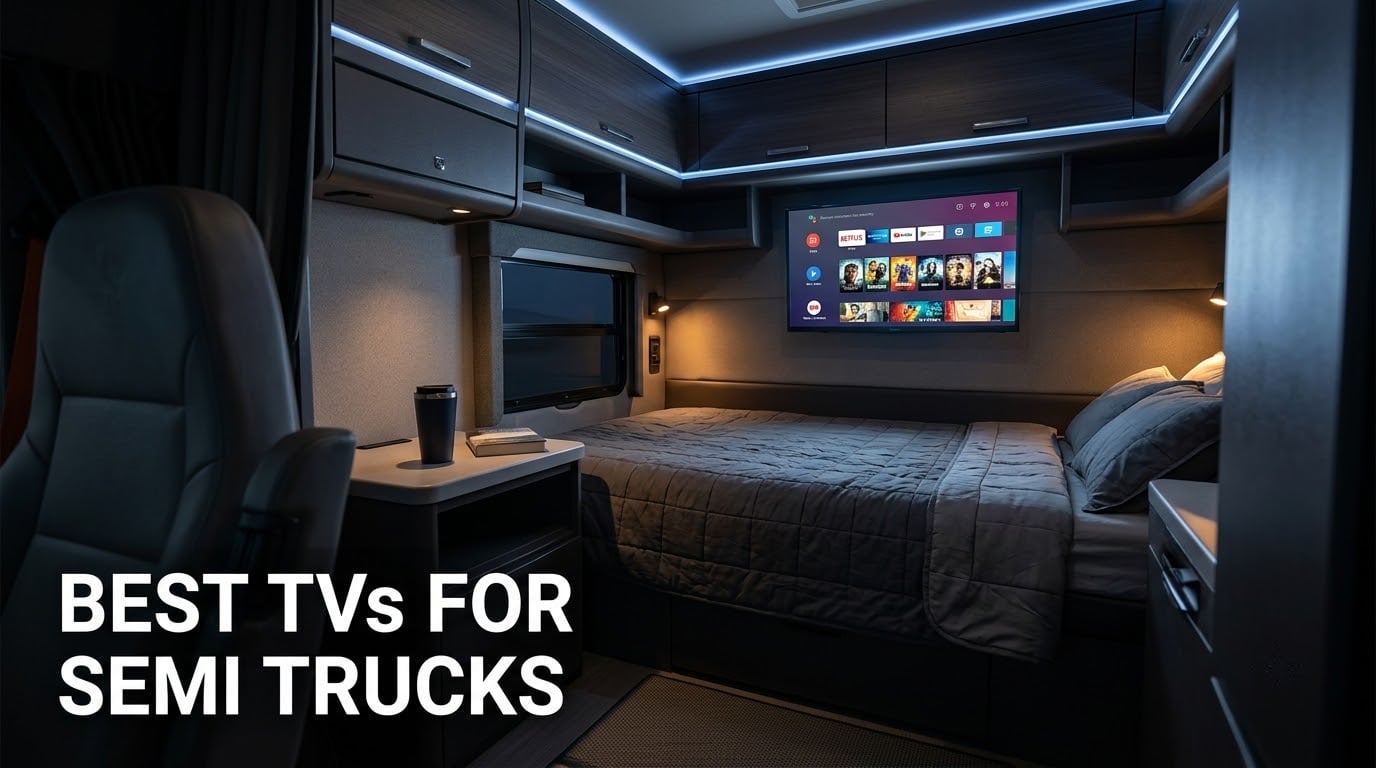 best tvs for semi trucks
