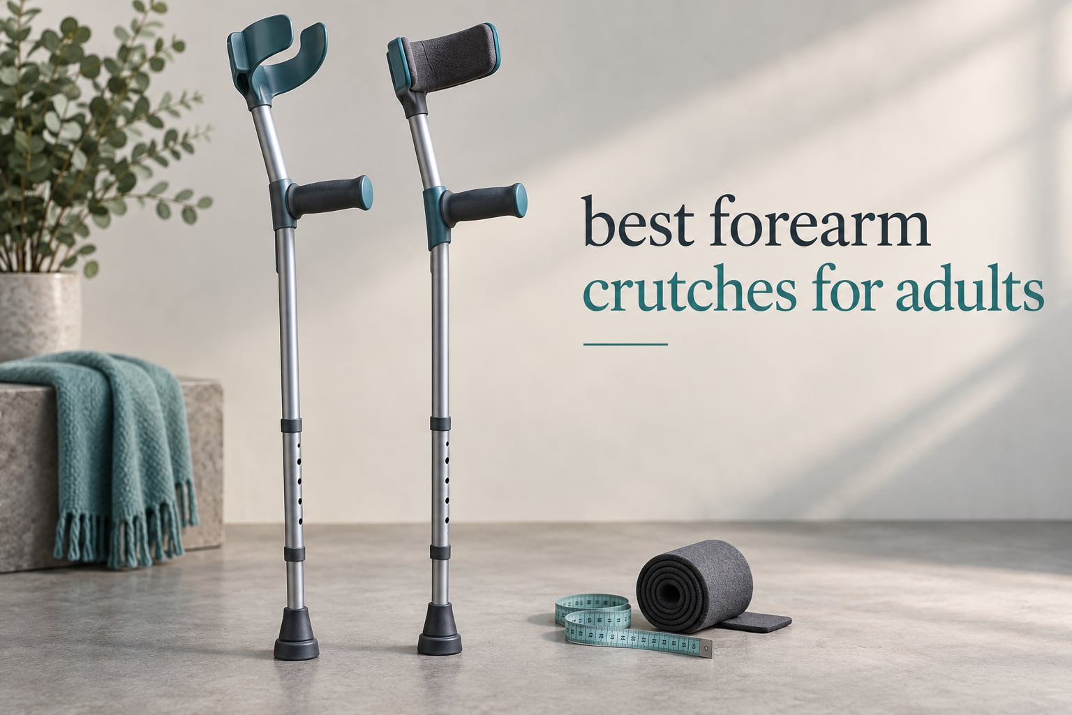 best forearm crutches for adults