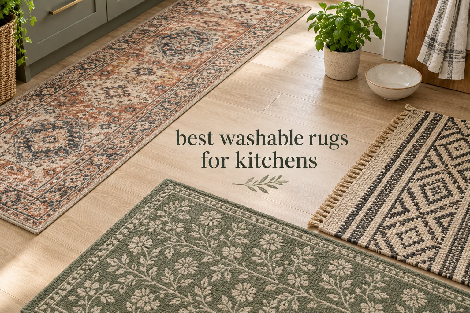 best washable rugs for kitchens