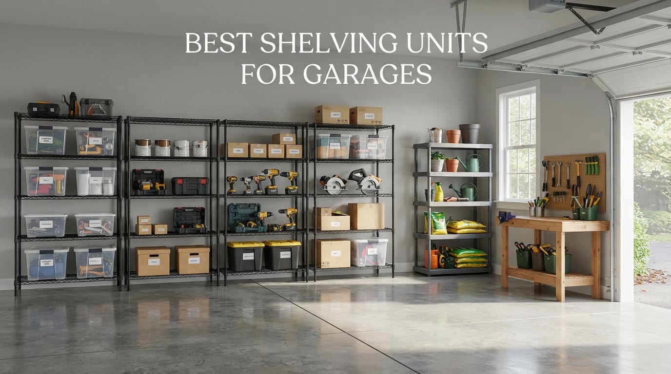 best shelving units for garages