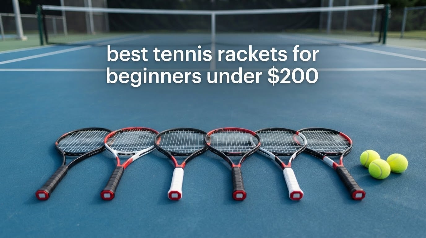 best tennis rackets for beginners under $200