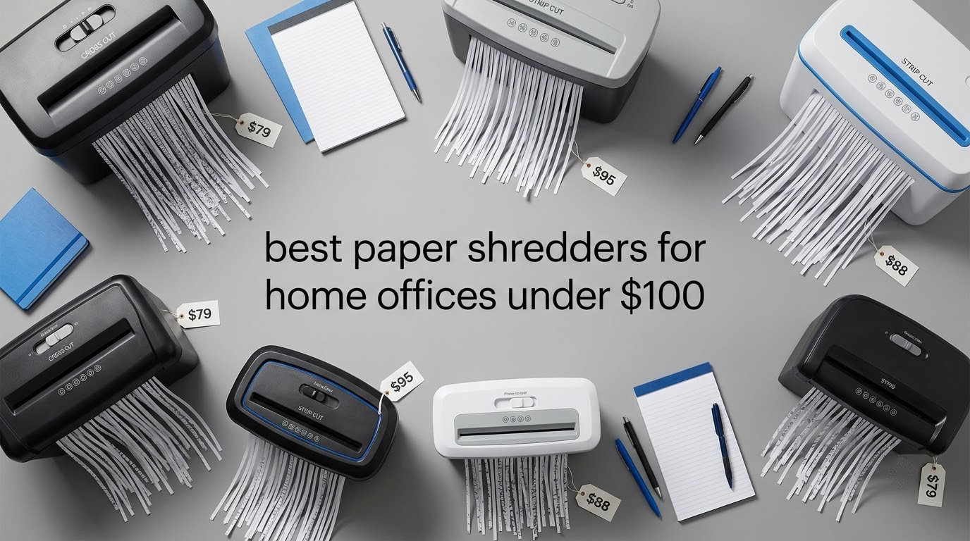best paper shredders for home offices under $100