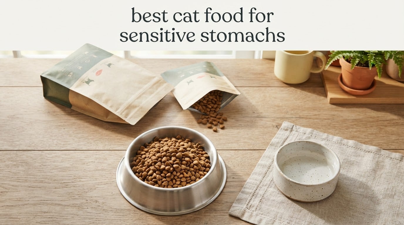 best cat food for sensitive stomachs