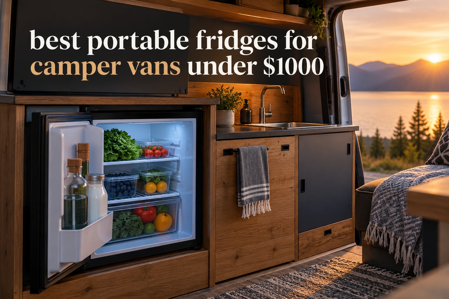 best portable fridges for camper vans under $1000