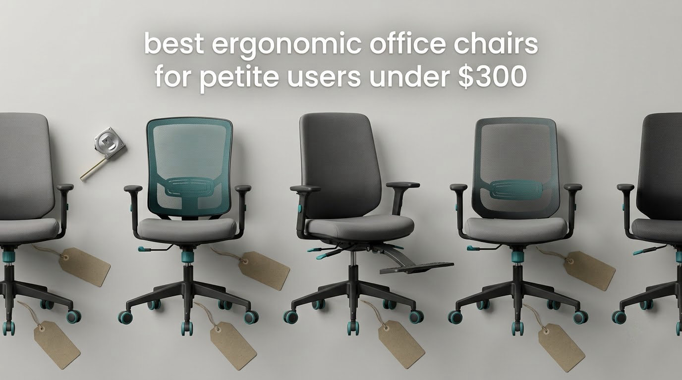best ergonomic office chairs for petite users under $300