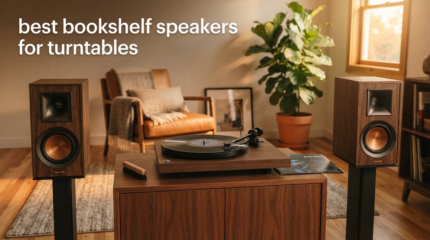 best bookshelf speakers for turntables