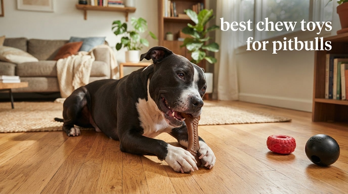 best chew toys for pitbulls
