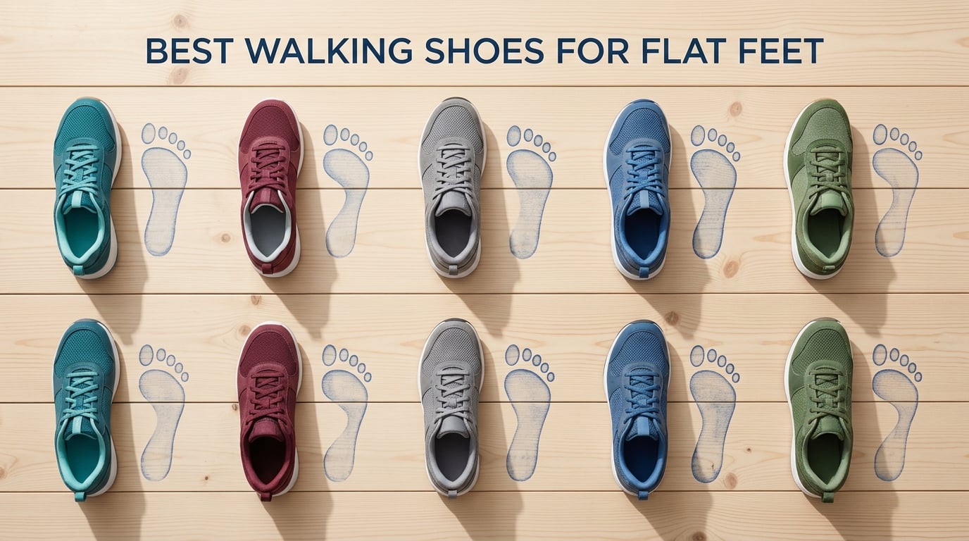best walking shoes for flat feet