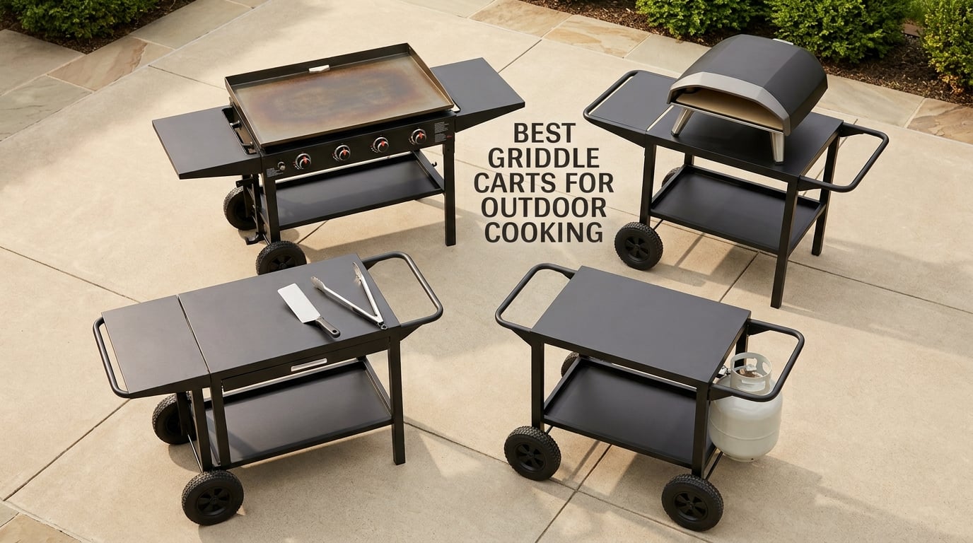 best griddle carts for outdoor cooking