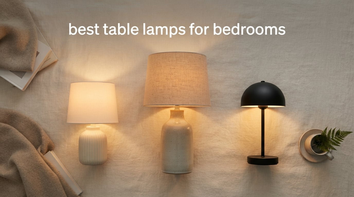best table lamps for bedrooms