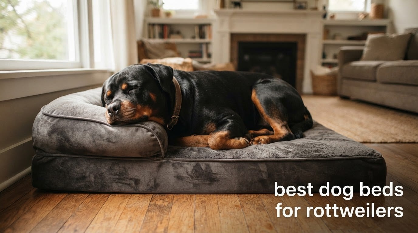 best dog beds for rottweilers