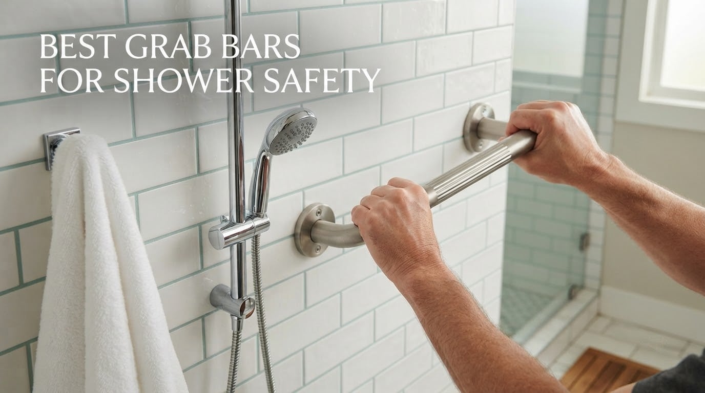 best grab bars for shower safety