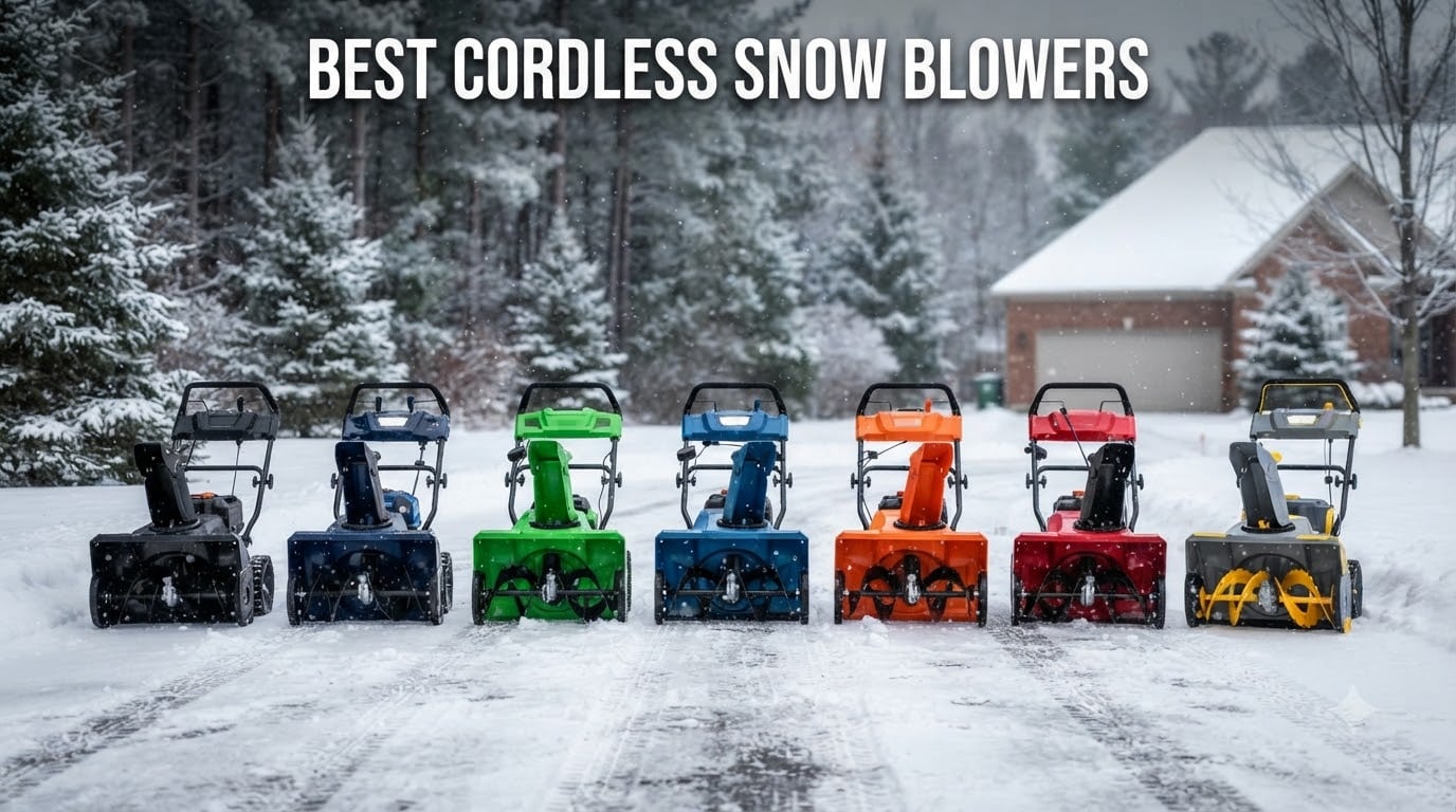 best cordless snow blowers