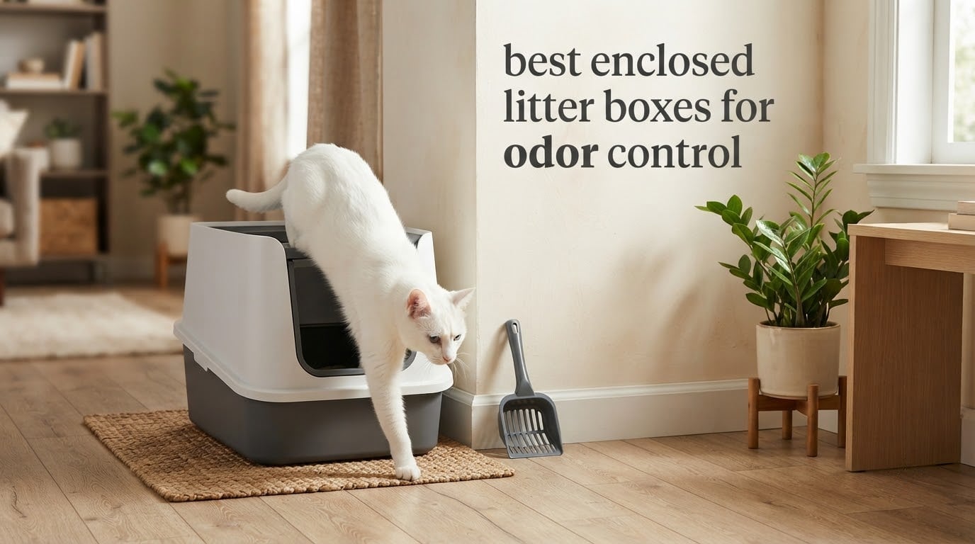 best enclosed litter boxes for odor control
