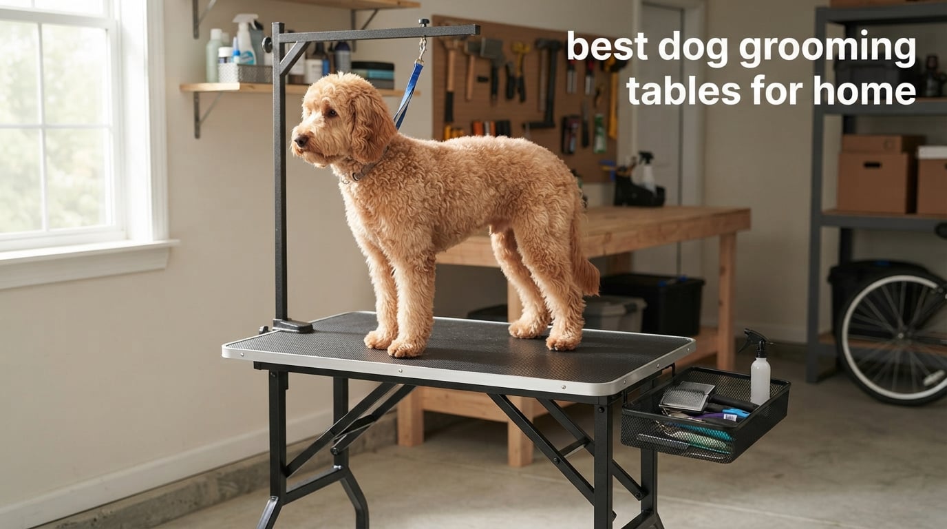 best dog grooming tables for home