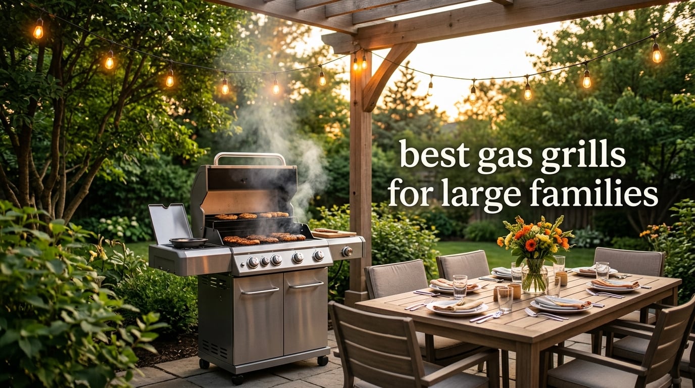 best gas grills for large families