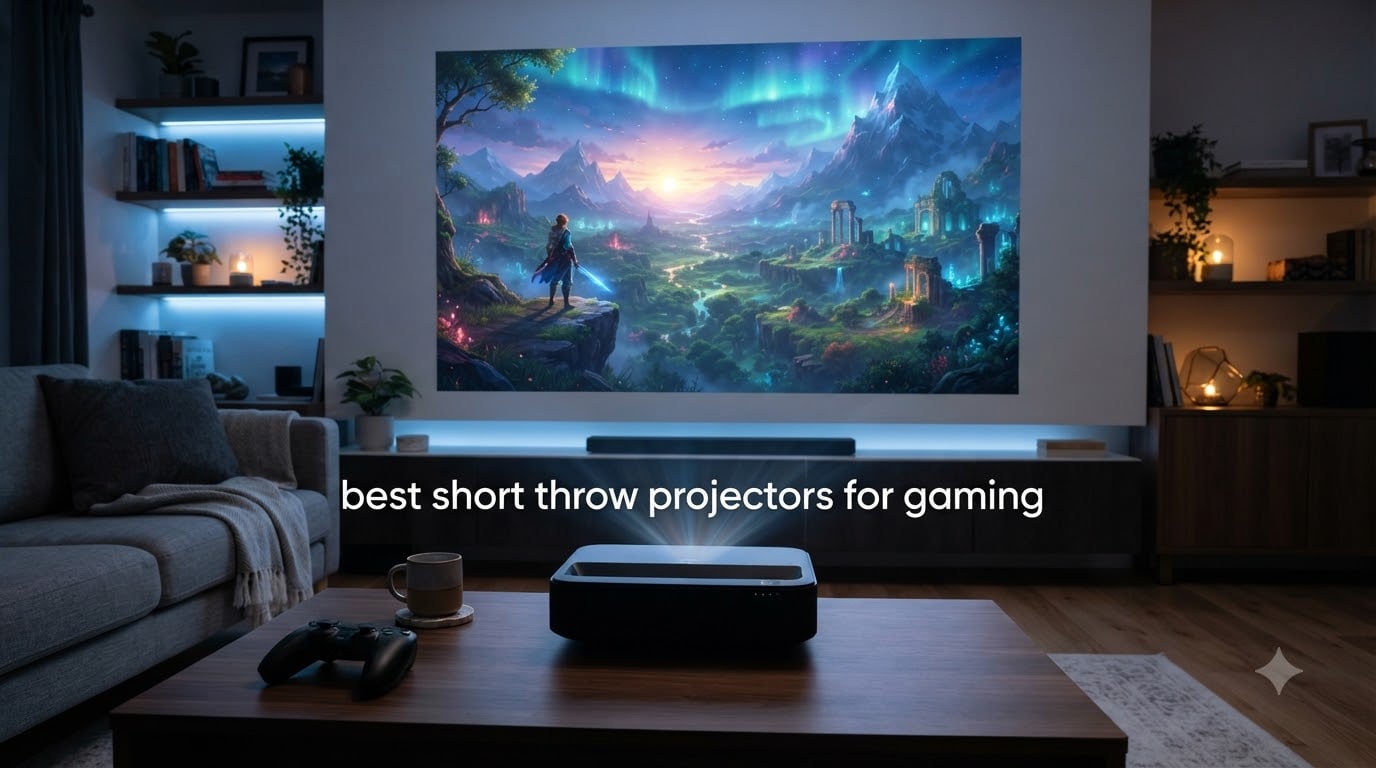 best short throw projectors for gaming