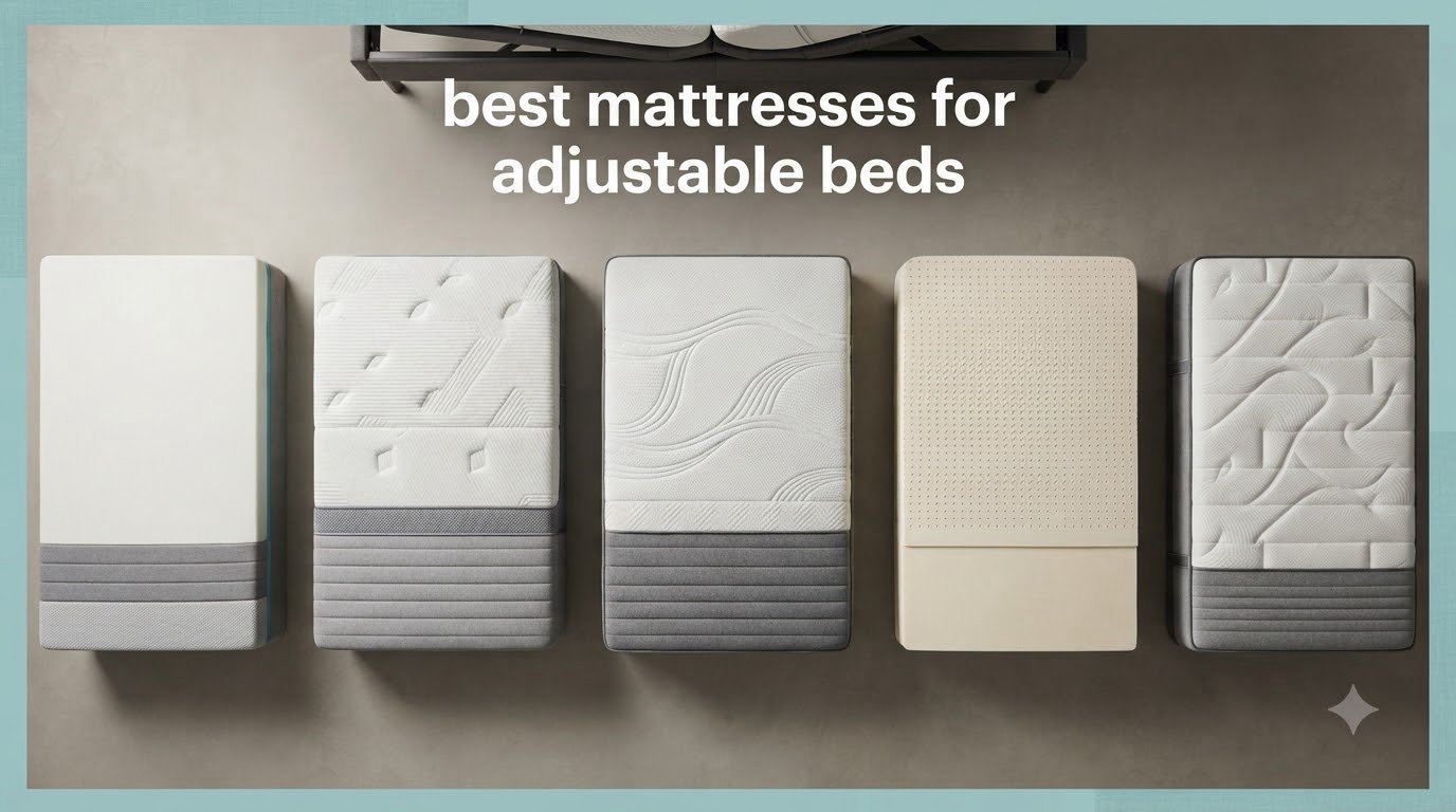 best mattresses for adjustable beds