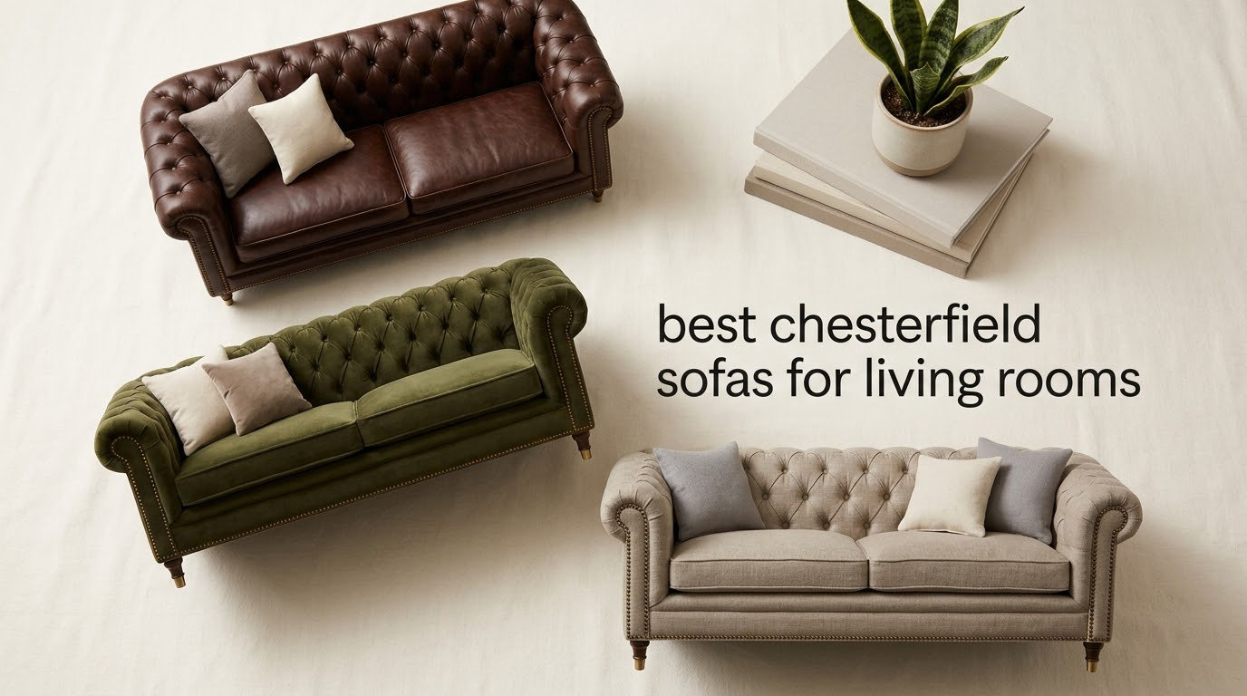best chesterfield sofas for living rooms
