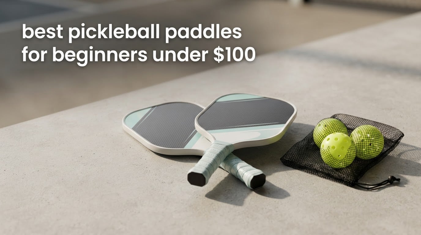 best pickleball paddles for beginners under $100