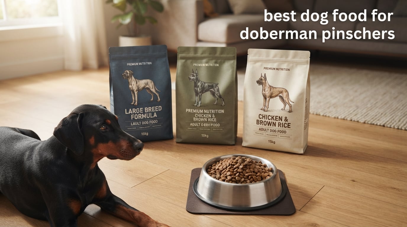 best dog food for doberman pinschers