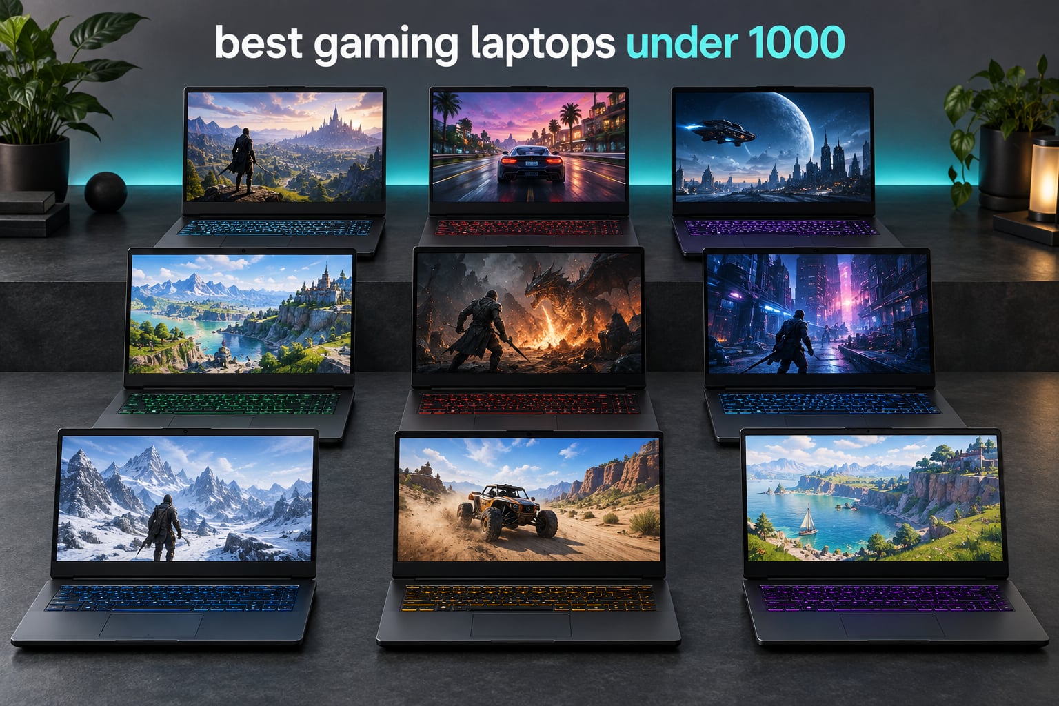best gaming laptops under 1000