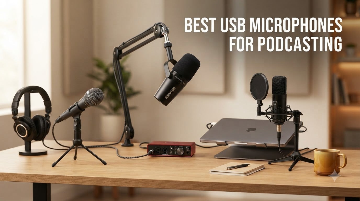 best usb microphones for podcasting